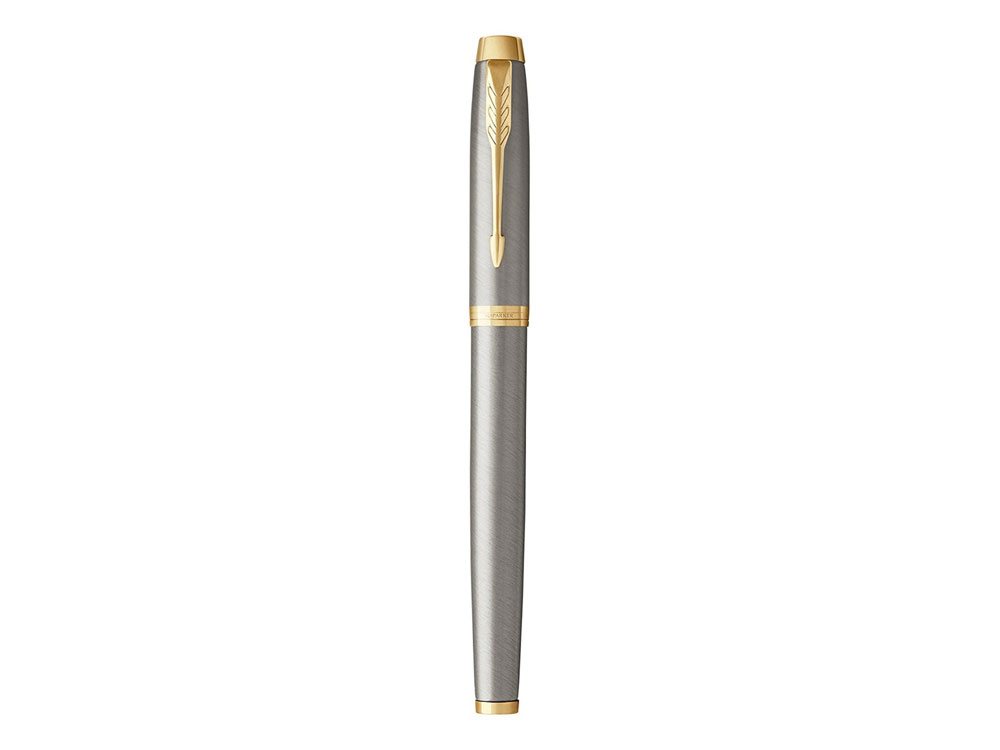 Ручка перьевая Parker «IM Metal Brushed Metal GT»