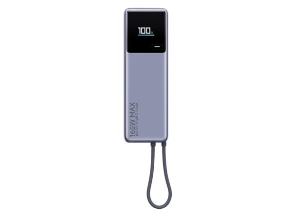 Внешний аккумулятор со встроенным кабелем Xiaomi 165W Power Bank, 10000 мАч
