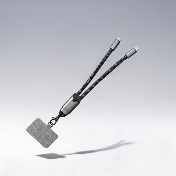 Ремешок-держатель для телефона с зарядным кабелем USB-C - USB-C «Lany Wristband Charge Eco»