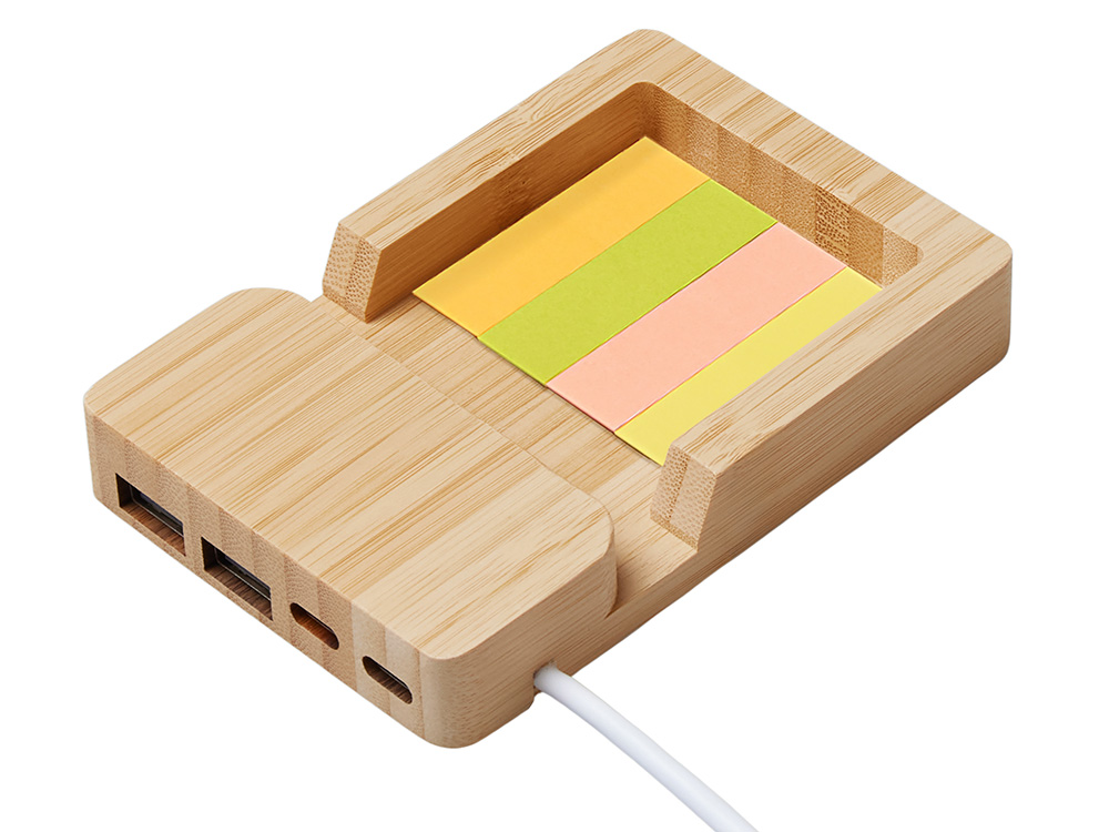 USB-хаб «Memo», 2*USB, 2*Type C